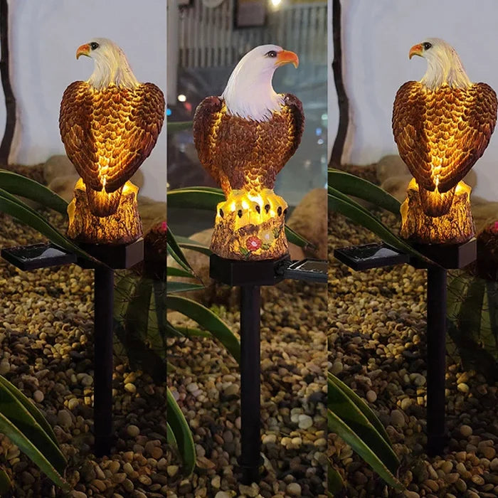 Solar Owl Garden Decorative Landscape Light