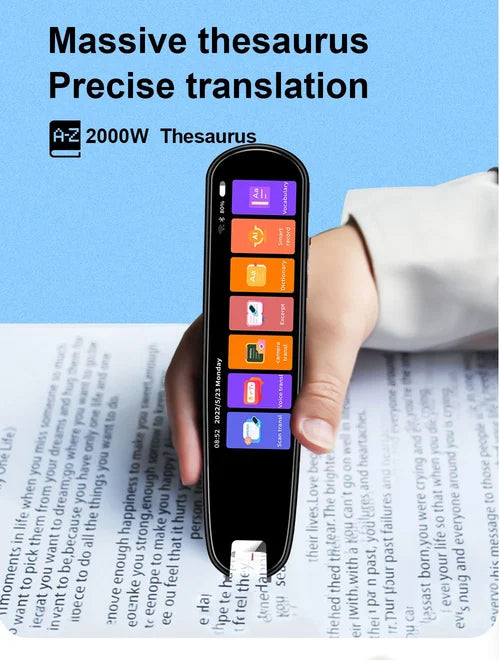 Language Translation Scanning Reading Pen