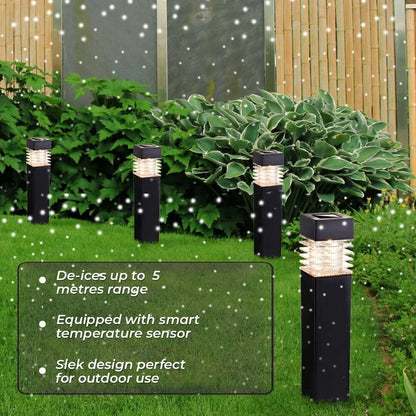 WinterGuard EcoThaw Solar-Powered De-Icing Light