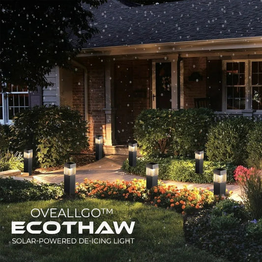 WinterGuard EcoThaw Solar-Powered De-Icing Light